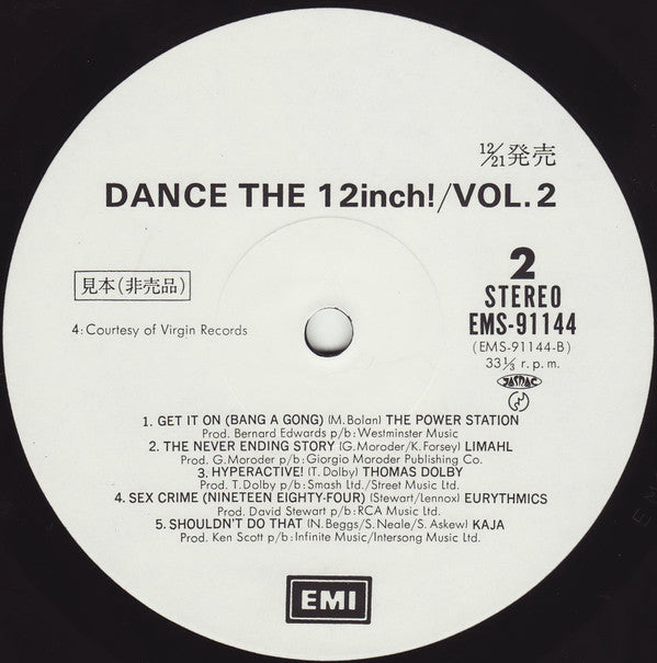 Dance The 12inch! Vol.2