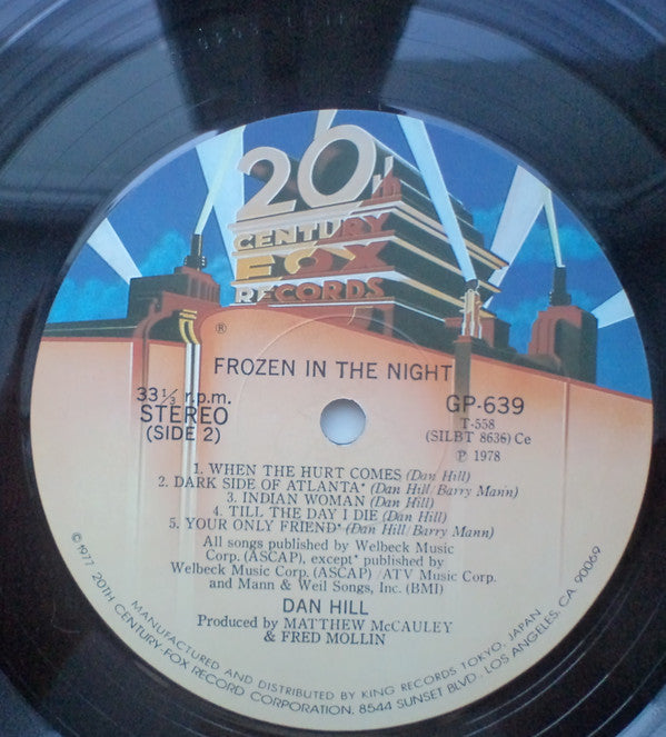 Frozen In The Night
