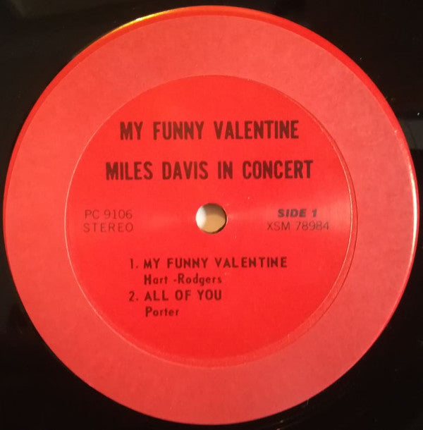 My Funny Valentine - Miles Davis In Concert