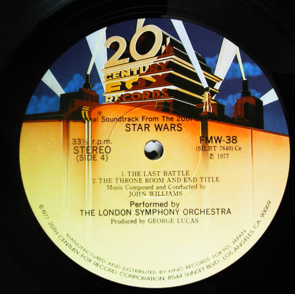 Star Wars (The Original Soundtrack From The 20th Century-Fox Film) = スター・ウォーズ (オリジナル・サウンドトラック)