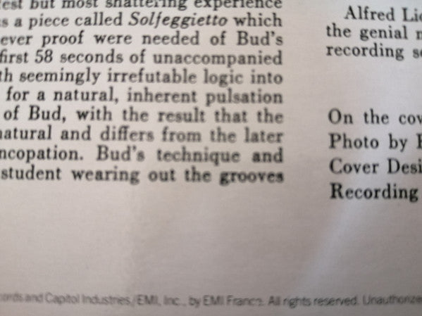 The Amazing Bud Powell, Vol. 3 - Bud!