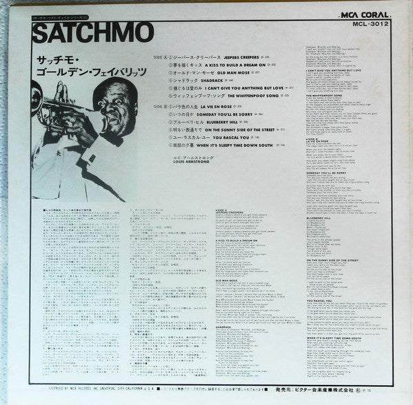 Satchmo's Golden Favourites