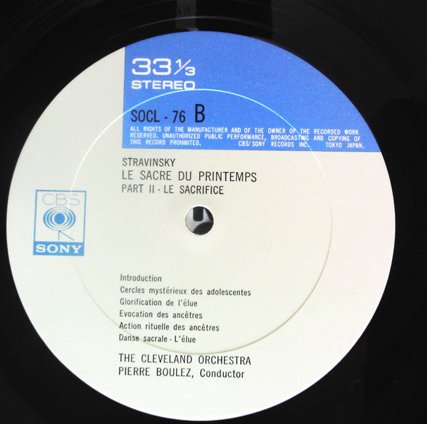 Le Sacre Du Printemps