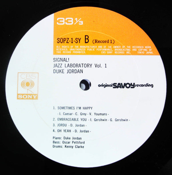 Jazz Laboratory Series Vol. 1 & 2 / Signal!