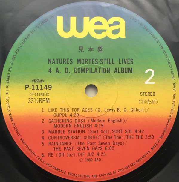 Natures Mortes - Still Lives