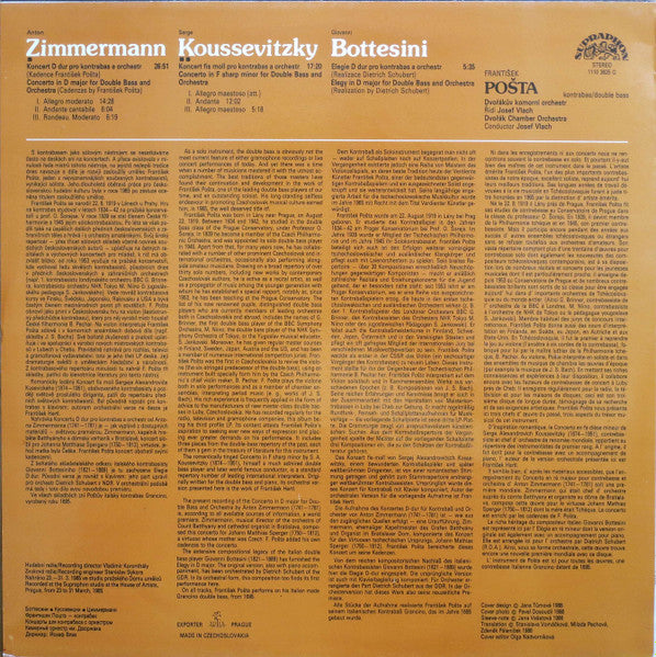 Double Bass Concertos