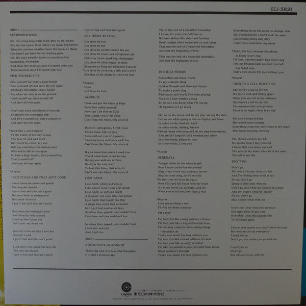 Nat King Cole Sings / George Shearing Plays