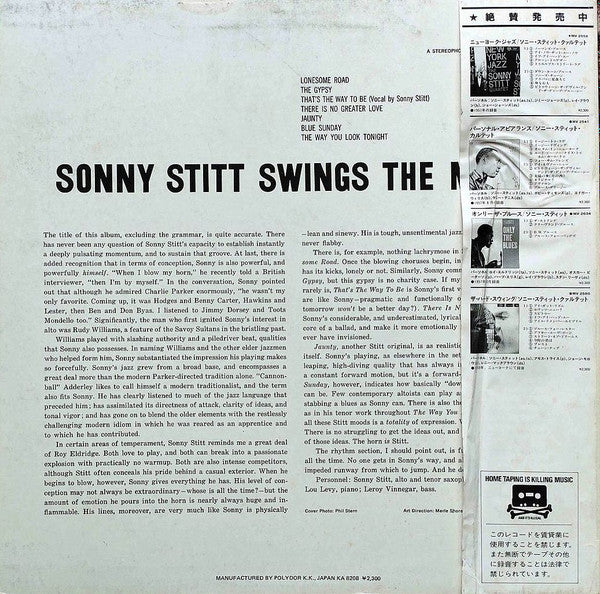 Sonny Stitt Swings The Most