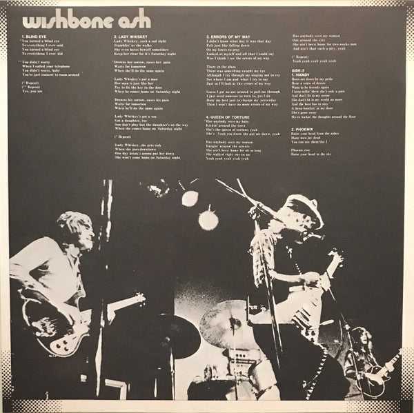 Wishbone Ash = 光なき世界