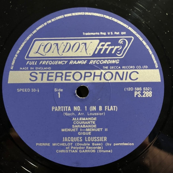 Play Bach Vol. 2 (The Original Jazz Interpretations Of The Music Of Johann Sebastian Bach)