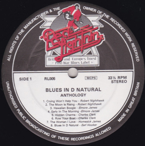 Blues In D Natural