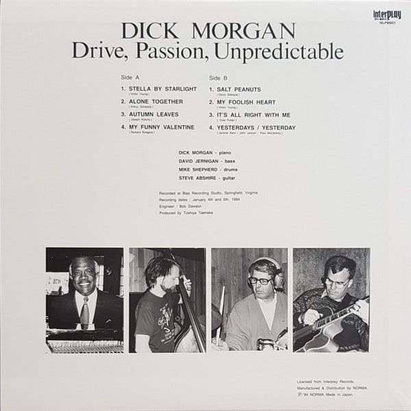 Drive, Passion, Unpredictable