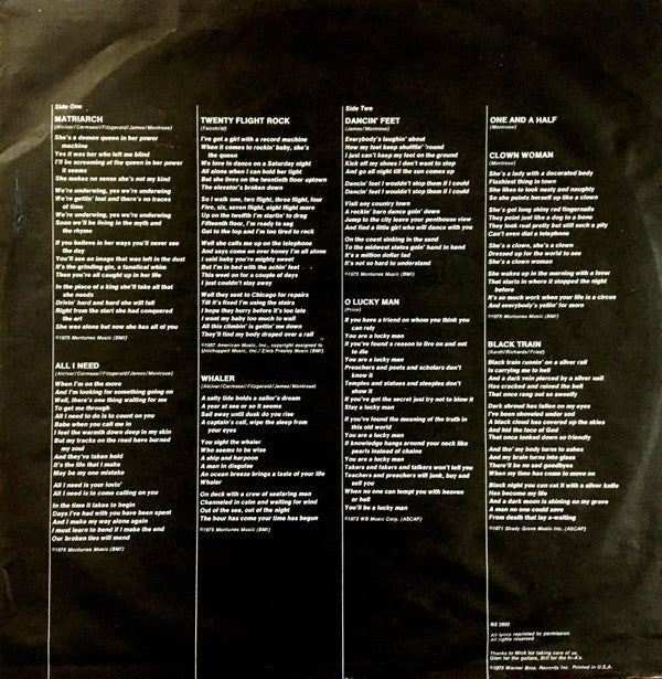 Warner Bros. Presents Montrose!