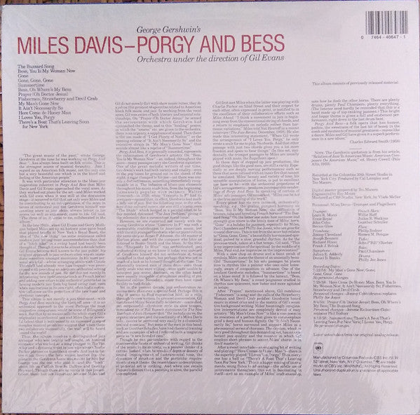 Porgy And Bess