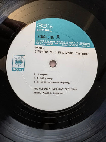 Symphony No. 1 In D Major "The Titan"