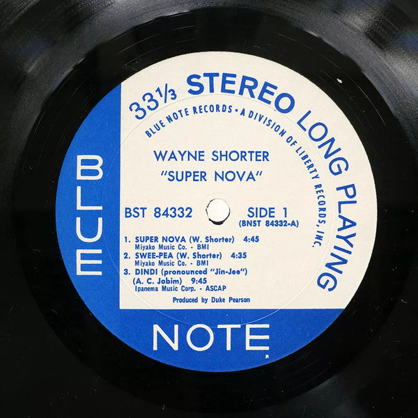 Release: Super Nova-Vinyl-Japan-1972-BST 84332, BST-84332-31953689