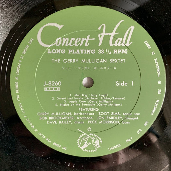 The Gerry Mulligan Sextet