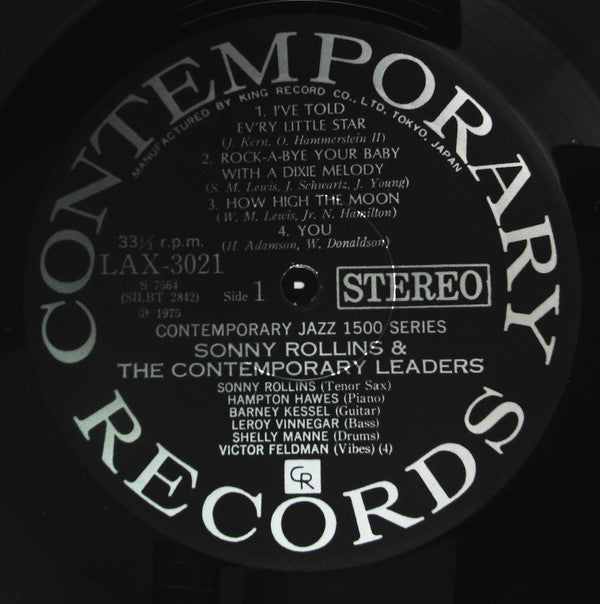 Sonny Rollins And The Contemporary Leaders
