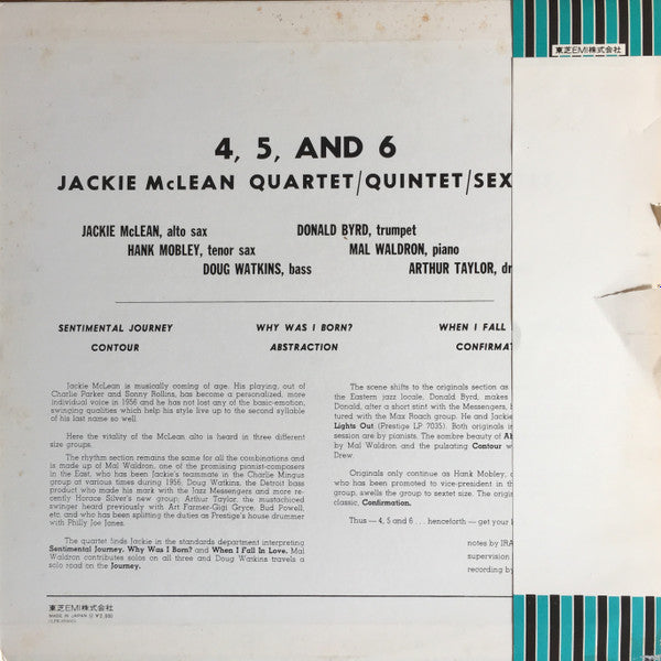 4, 5 And 6