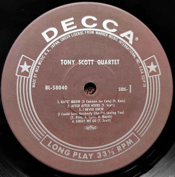 Tony Scott Quartet