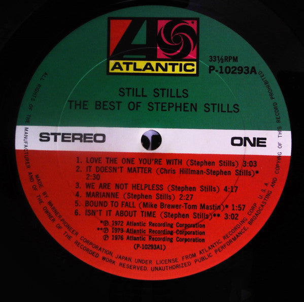 Still Stills: The Best Of Stephen Stills