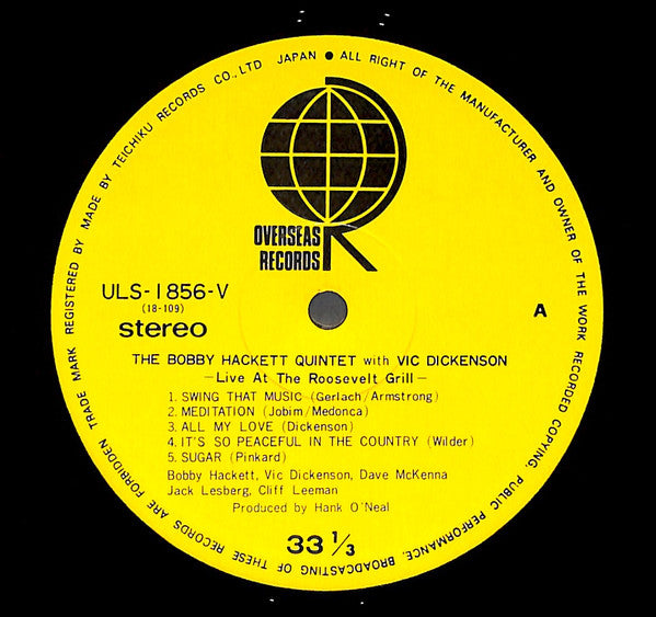 Live At The Roosevelt Grill