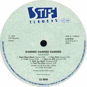Damned Damned Damned