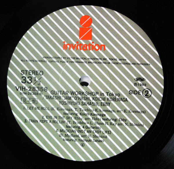 Guitar Workshop In Tokyo