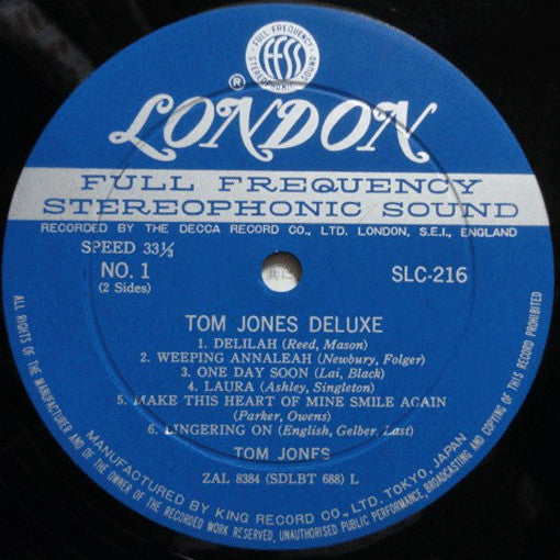 Delilah - Tom Jones Deluxe