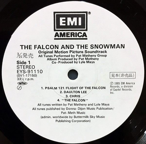 The Falcon And The Snowman (Original Motion Picture Soundtrack)