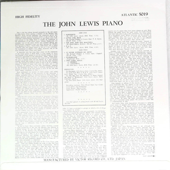 The John Lewis Piano