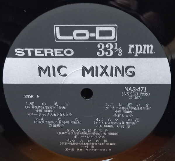 Mic Mixing Demonstration Record