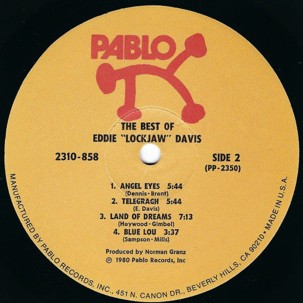 The Best Of Eddie "Lockjaw" Davis