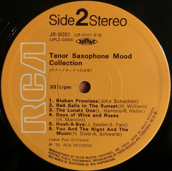 Tenor Saxophone Mood Collection