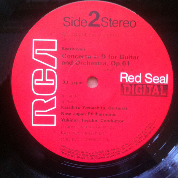 Concerto In D For Guitar And Orchestra, Op. 61 (Transcribed For Guitar By Kazuhito Yamashita)