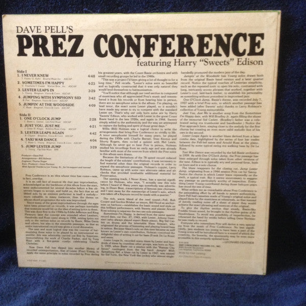 Dave Pell's Prez Conference