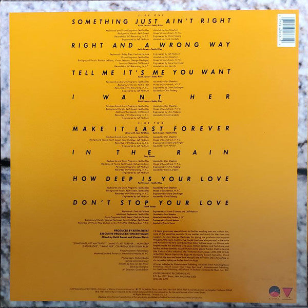 Release: Make It Last Forever-Vinyl-US-1987-9 60763-1, 60763-1, 60763-1-24048302