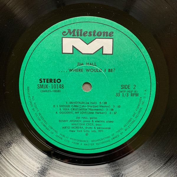 ...Where Would I Be?