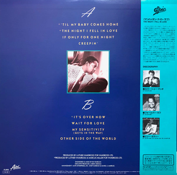 The Night I Fell In Love