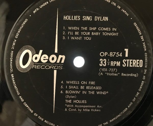Hollies Sing Dylan