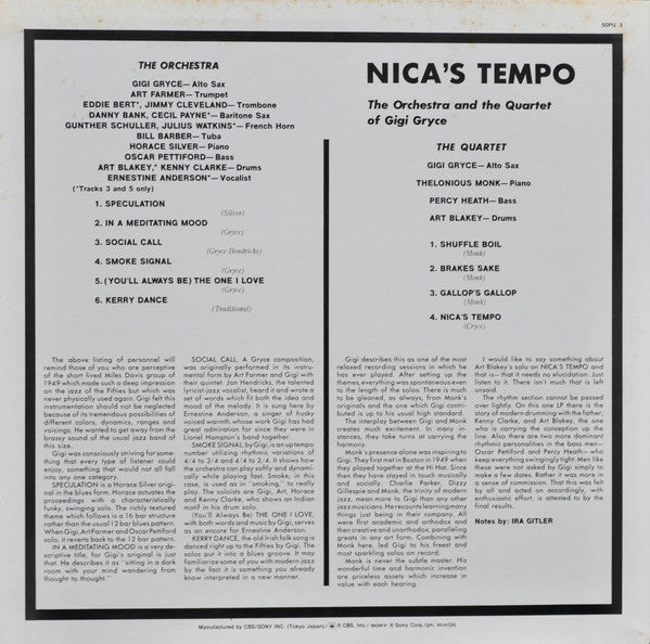 Nica's Tempo