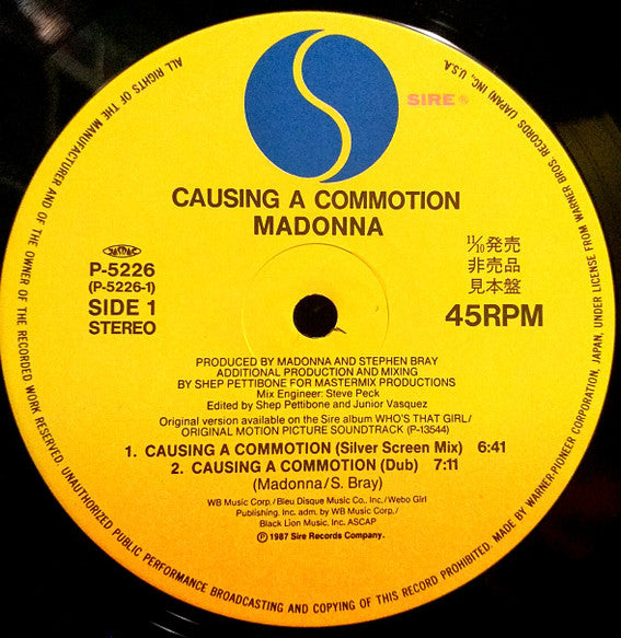 Causing A Commotion