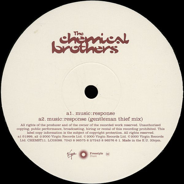 Master Release: Music:Response by The Chemical Brothers