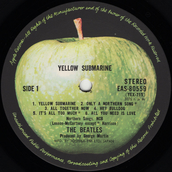 Yellow Submarine = イエロー・サブマリン