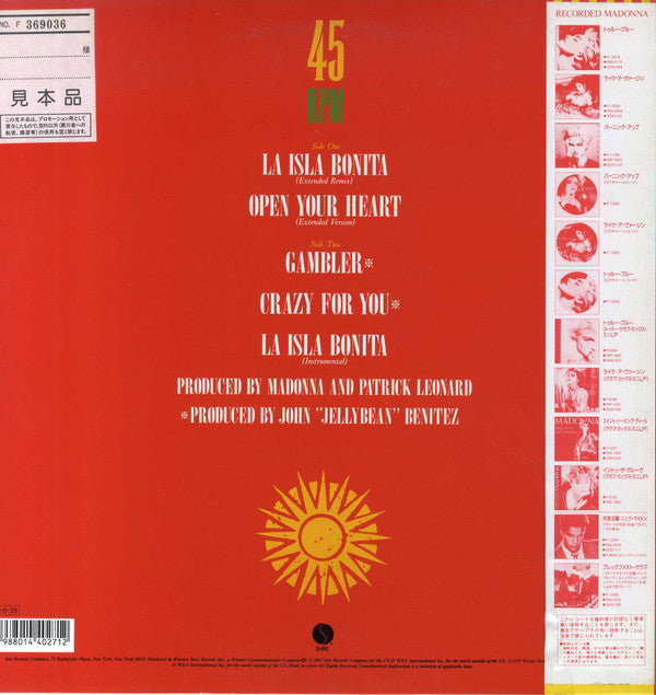 La Isla Bonita - Super Mix