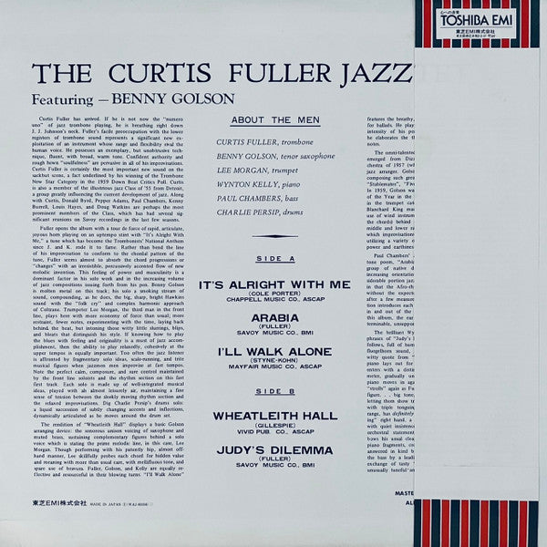 The Curtis Fuller Jazztet