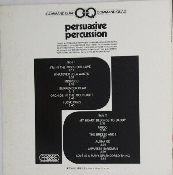 Persuasive Percussion