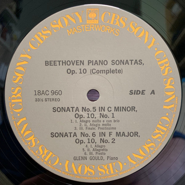 Beethoven: Piano Sonatas Op. 10 (Complete)