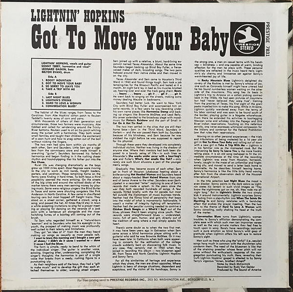 Got To Move Your Baby