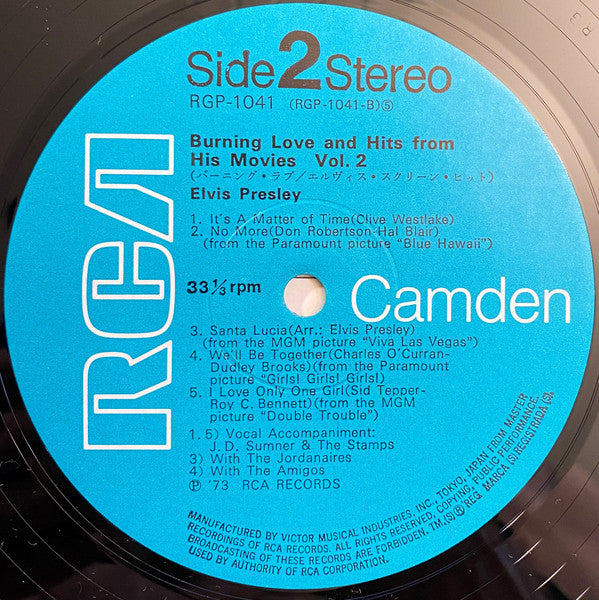 Burning Love And Hits From His Movies Vol. 2 = バーニング・ラブ